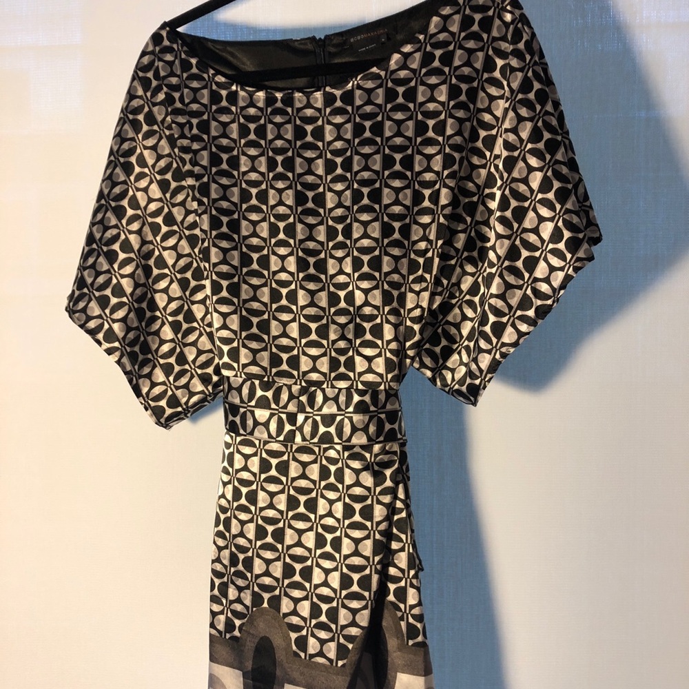 New BCBG silk dress